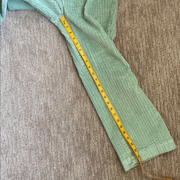 Free People Graceland Sage Green Corduroy Suit Set - Picture 13 of 14